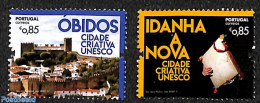 Portugal 2017 UNESCO 2v, Mint NH, History - Unesco - World Heritage - Art - Castles & Fortifications - Unused Stamps