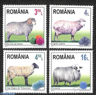 Romania 2017 Sheep 4v, Mint NH, Nature - Cattle - Nuevos