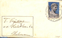 Netherlands 1937 World Jamboree, Small Envelope With Special Cancellation, Postal History, Sport - Scouting - Lettres & Documents