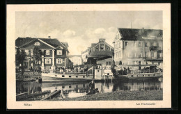 AK Mitau, Am Fischmarkt  - Letland