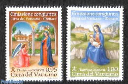 Vatican 2017 Christmas 2v, Mint NH, Religion - Christmas - Nuevos