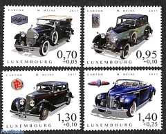 Luxemburg 2017 Oldtimers 4v, Mint NH, Transport - Automobiles - Unused Stamps