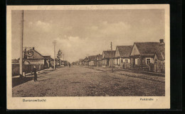 AK Baranowitschi, Ansicht Der Poststrasse  - Pologne