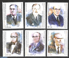 Greece 2017 Personalities Of Greek Philately 6v, Mint NH, History - Decorations - Philately - Unused Stamps