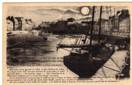 Landerneau Le Port Au Clair De Lune - Landerneau