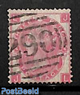 Great Britain 1867 3d Rosa, Plate 4, Used, Used Stamps - Used Stamps