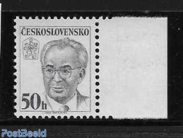 Czechoslovkia 1983 50 H. Husak, Mint NH, History - Politicians - Andere & Zonder Classificatie