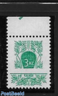 Czech Republic 1995 Definitive 3 Kc., Without Country Name, Mint NH - Otros & Sin Clasificación