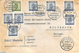 Sweden 1955 Stamp Centenary, FDC, First Day Cover, 100 Years Stamps - Cartas & Documentos