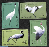 Romania 2018 Migrating Birds 4v, Mint NH, Nature - Birds - Unused Stamps