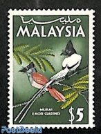 Malaysia 1965 5$, Stamp Out Of Set, Mint NH, Nature - Birds - Autres & Non Classés