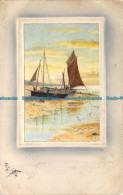 R114360 Old Postcard. Sailing Boat. The Popular. 1909 - Welt