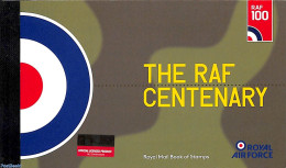 Great Britain 2018 The RAF Centenary, Prestige Booklet, Mint NH, Transport - Stamp Booklets - Aircraft & Aviation - Ongebruikt