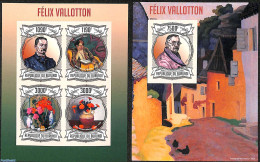 Burundi 2013 Felix Vallotton 2 S/s, Imperforated, Mint NH, Paintings - Autres & Non Classés