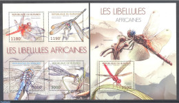 Burundi 2012 Dragonflies 2 S/s, Mint NH - Altri & Non Classificati