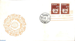 Ryu-Kyu 1954 Definitive FDC, First Day Cover - Ryukyu Islands