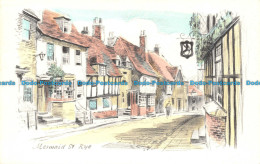 R113409 Mermaid St. Rye. Norman. Pencil Sketch - Welt