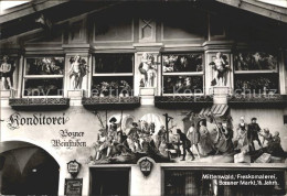 72178646 Mittenwald Karwendel Tirol Freskomalerei Bozener Markt Karwendel - Other & Unclassified