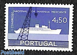 Portugal 1958 4.50E,  Stamp Out Of Set, Mint NH, Ships And Boats - Nuevos