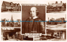 R114369 Stratford On Avon. A Memento Of Shakespeare. Multi View. Valentine. RP - Welt