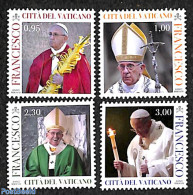 Vatican 2018 Pontification, Pope Francis 4v, Mint NH - Unused Stamps