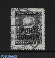 Poland 1929 Post Gdansk Overprint 1 V., Used Stamps, History - Politicians - Usados