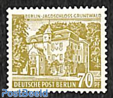 Germany, Berlin 1954 70pf, Stamp Out Of Set, Unused (hinged) - Neufs