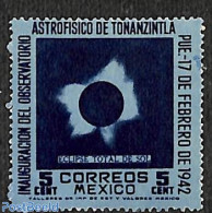 Mexico 1942 5c, Stamp Out Of Set, Unused (hinged), Science - Astronomy - Astrologie