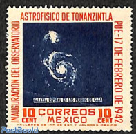 Mexico 1942 10c, Stamp Out Of Set, Unused (hinged), Science - Astronomy - Astrology