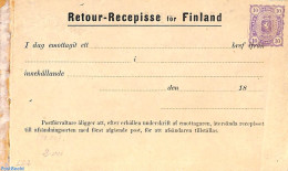 Finland 1876 Return Card 10p, Unused Postal Stationary - Covers & Documents