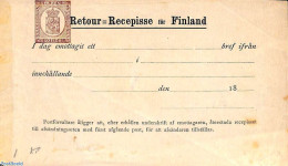 Finland 1871 Return Card 10p, Unused Postal Stationary - Briefe U. Dokumente
