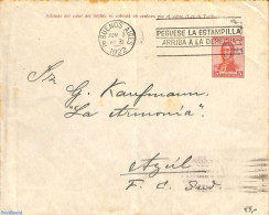 Argentina 1922 Envelope 5c , Used Postal Stationary - Covers & Documents