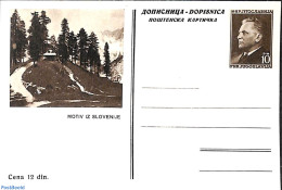 Yugoslavia 1953 Illustrated Postcard 10D, Unused Postal Stationary - Cartas & Documentos