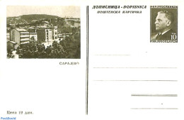 Yugoslavia 1953 Illustrated Postcard 10D, Capajebo, Unused Postal Stationary - Covers & Documents