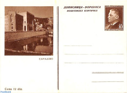 Yugoslavia 1953 Illustrated Postcard 10D, Capajebo, Unused Postal Stationary - Covers & Documents