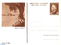 Yugoslavia 1953 Illustrated Postcard 10D, Unused Postal Stationary - Covers & Documents