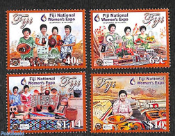 Fiji 2017 Woman Expo 4v, Mint NH, History - Women - Art - Handicrafts - Non Classificati