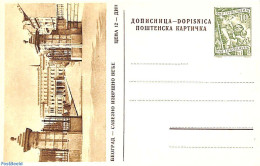 Yugoslavia 1955 Illustrated Postcard 10Din, Unused Postal Stationary - Covers & Documents