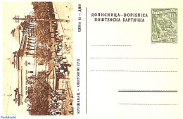 Yugoslavia 1955 Illustrated Postcard 10Din, Unused Postal Stationary - Cartas & Documentos