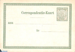 Netherlands 1871 Correspondentie Kaart 2.5c, Rare Item! (damaged Corner), Unused Postal Stationary - Covers & Documents