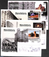 Poland 2012 Postcard Set Industrial Heritage (4 Cards), Unused Postal Stationary, Industry - Lettres & Documents