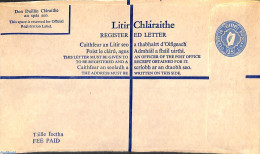 Ireland 1975 Registered Letter 25p, Unused Postal Stationary - Storia Postale