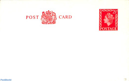 Great Britain 1957 Postcard 2.5d, Unused Postal Stationary - Lettres & Documents