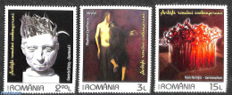 Romania 2018 Artists 3v, Mint NH, Art - Modern Art (1850-present) - Sculpture - Unused Stamps