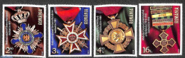 Romania 2018 Decorations From World War I 4v, Mint NH, History - Decorations - World War I - Unused Stamps