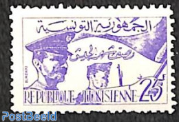 Tunisia 1957 25fr, Stamp Out Of Set, Unused (hinged) - Tunisie (1956-...)