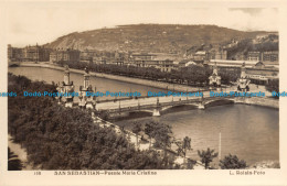 R113433 San Sebastian. Puente Maria Cristiana. L. Roisin. No 108 - Monde