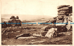 R113434 Dartmoor. Hound Tor. Photochrom. No 30916 - Monde