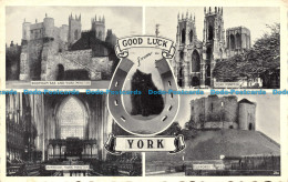 R113436 Good Luck From York. Multi View. 1958 - Monde