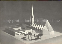 72178538 Safferstetten Modell Der Pfarrkirche Heiliger Geist Bad Fuessing - Bad Füssing